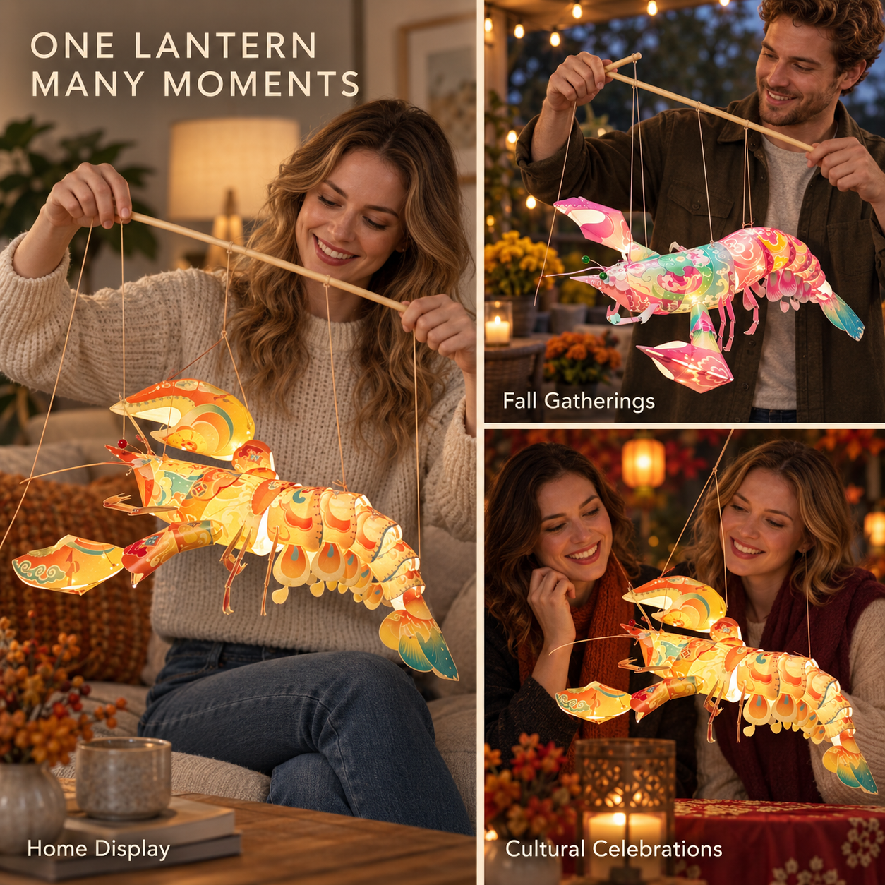 Chinese Shrimp Lantern Puppet Colorful Moving Joint Decor for Adults Home Display Lantern Festival and Holiday Gifts chatgpt image 2026年9月7日 02 09 39 (5)